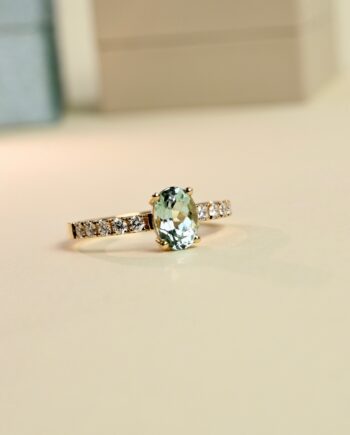 bague fond jaune