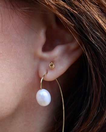 boucles d'oreilles cheveux visage